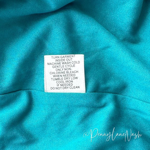 NWT Philosophy One Shoulder Embellished Dress Teal - Picture 10 of 11